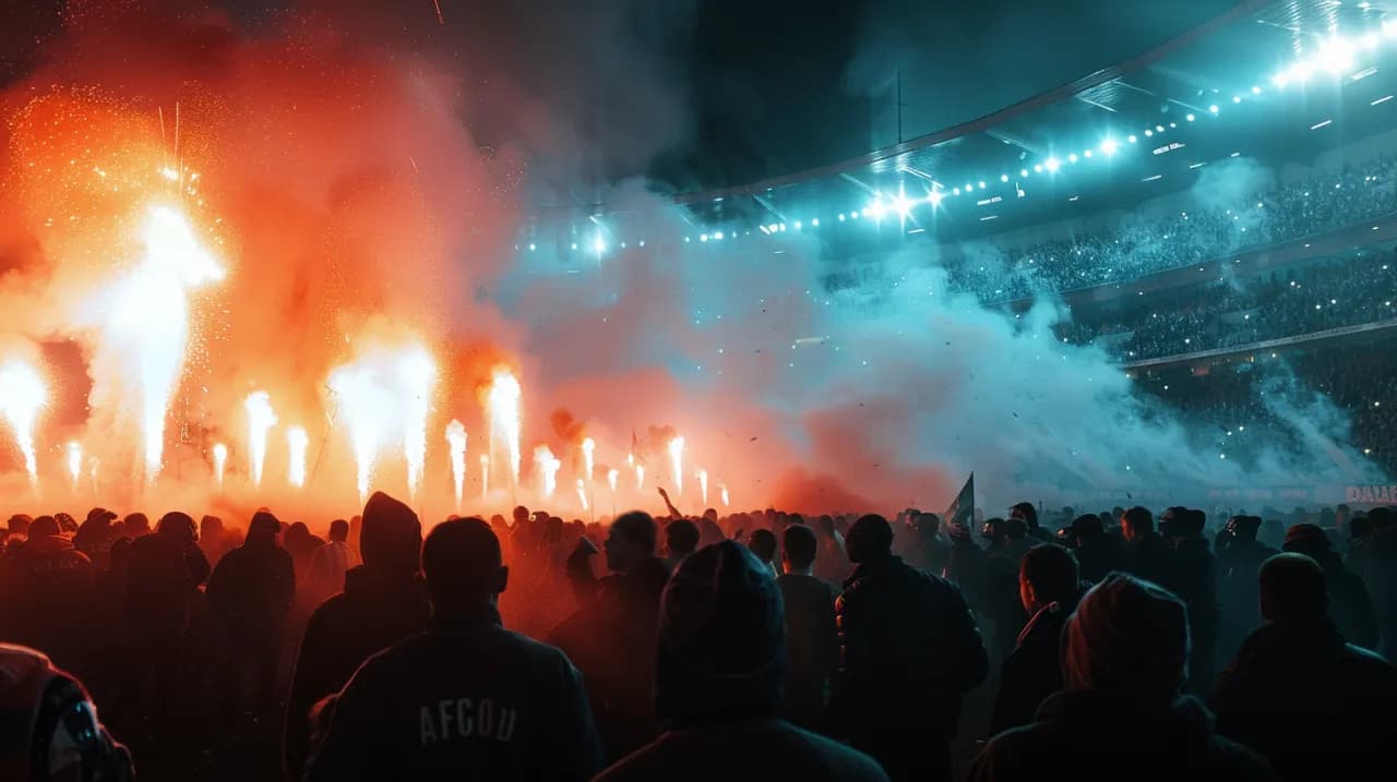 Kibole Ruchu Chorzów: Skandal na stadionie Kibole Ruchu Chorzów: Skandal na stadionie