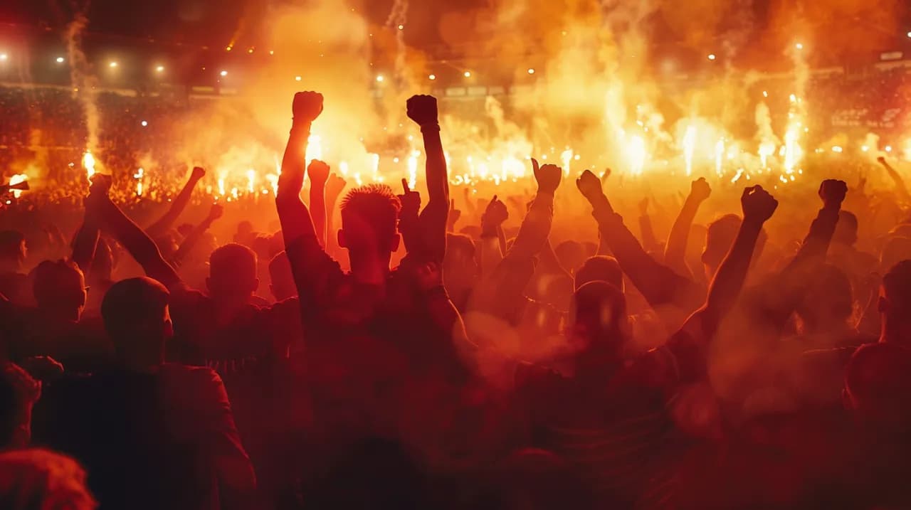 Kibic Górnika Zabrze: Szokujące zachowanie na trybunach